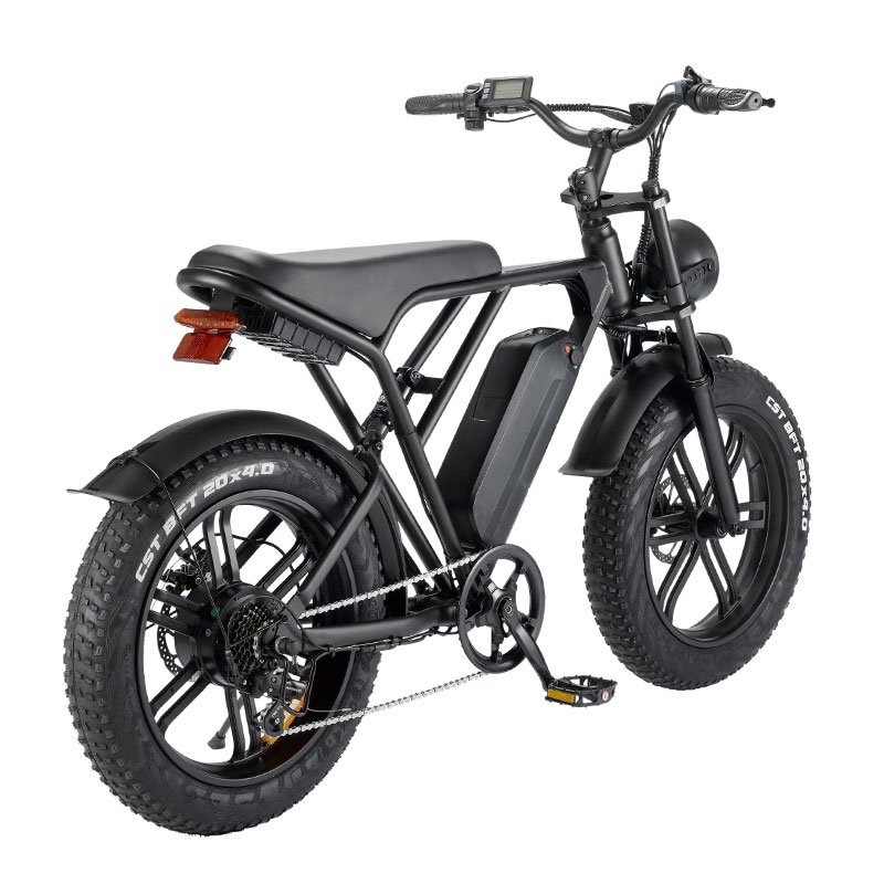 MZ-16 Stealth Bomber 500W 750W 20 Inch Fat Tire Hybrid Electric Mountain Dirt City Road Bike For Adults