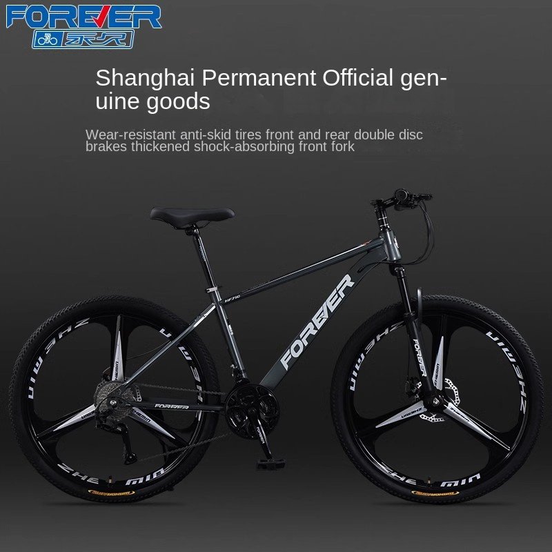 2024 Factory Price Men's 24 Inch Steel Mtb Bicycle 21 Speed Gear Mountain Bike With Disc Brake And Ordinary Pedal