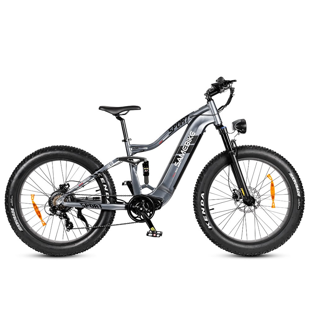 2023 origin USA warehouse 48V Electric Mountain Ebike RS-A08 Electric Bike 26 inch big fat tire lithium battery in store