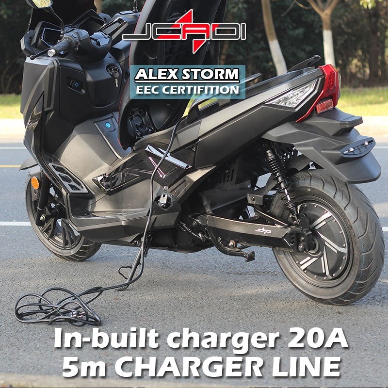 ALEX STORM 6000W Sportbikes big power Eec Coc Electric Scooter Motorcycle Motorbike T9 Electric Scooter fast charge
