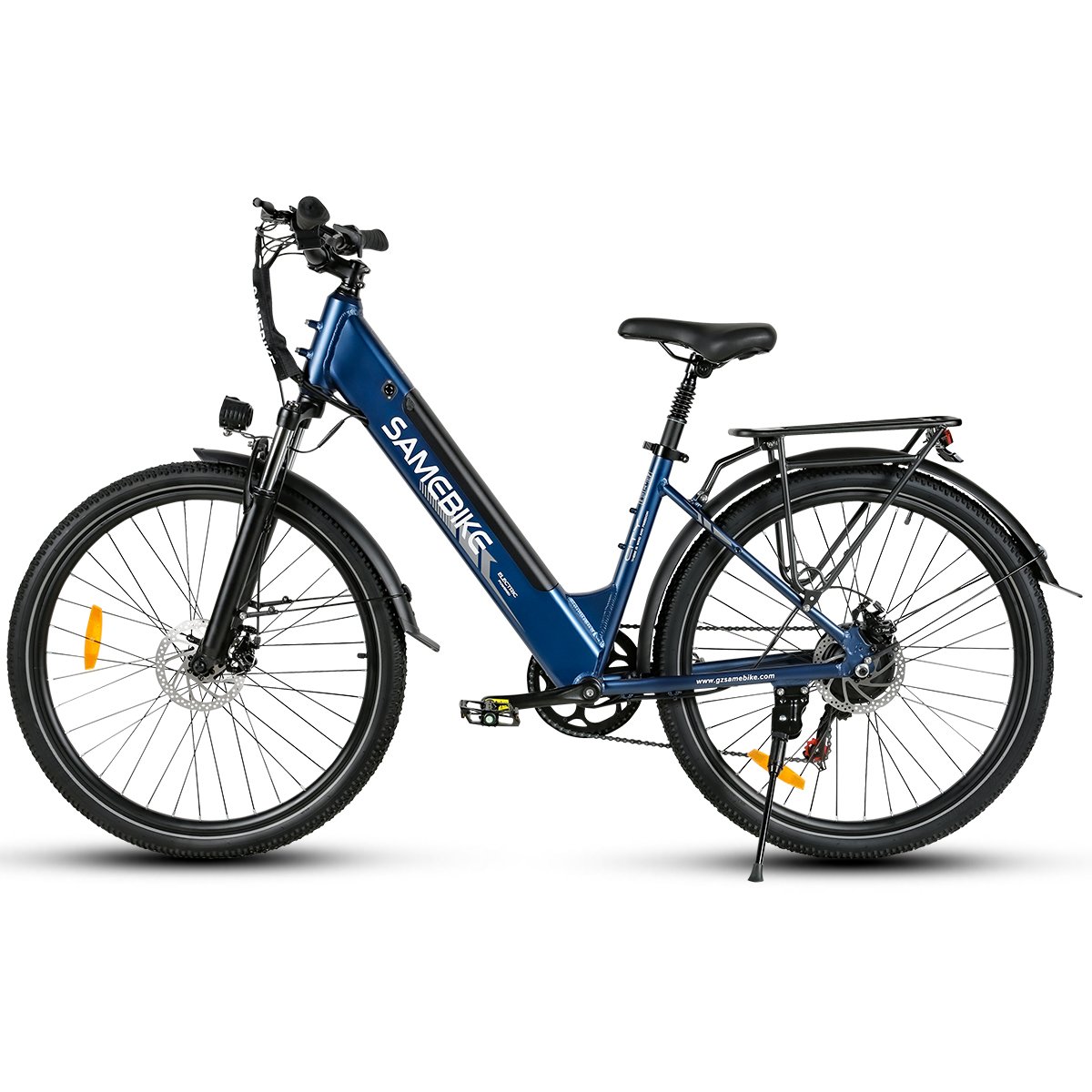 27.5"electric bicycle delivery long tail cargo bike 36V 15Ah long range 500w city electric bike electric city bike long trip