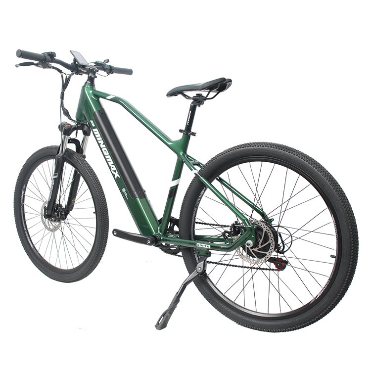 Factory Supply Full Suspension Ebike 36V 10AH 250W Electric Mountain Bike Lithium Battery Aluminum 26 Fat Tire E Bicycle
