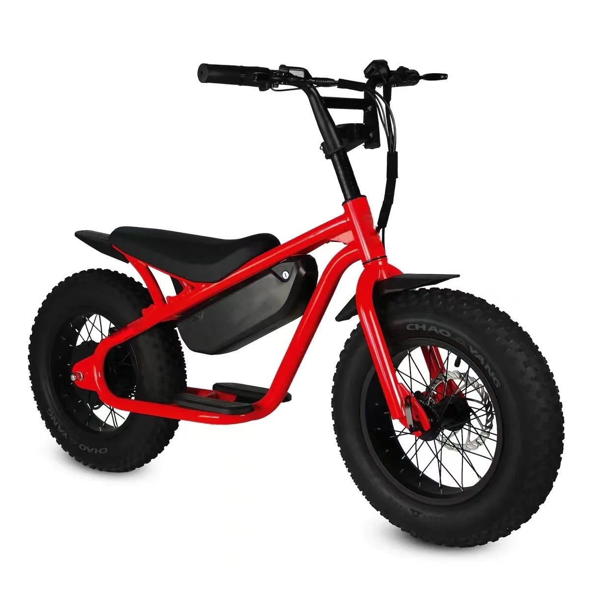 Electric City Bike 16 Inch*4.0 Fat Tire Children Electric Bicycle 7 Speed Electric Bike 750W Brushless Hub Motor City Ebike