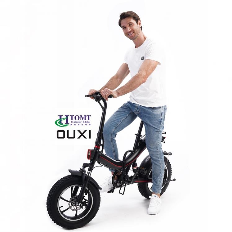 OUXI V7 electric mountain bike fat tire bike beach cruise ebike