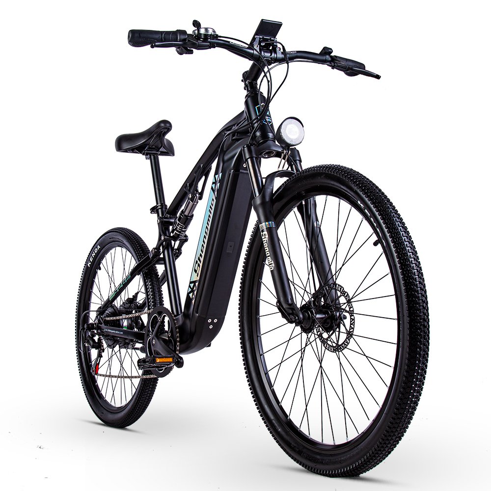 Shengmilo Electric mountain bike S26 48V17.5AH 500W 27.5*2.10 inches ebike 42km/h max speed long range electric bicycle