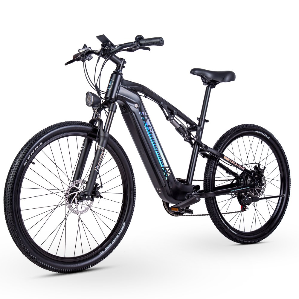 Shengmilo Electric mountain bike S26 48V17.5AH 500W 27.5*2.10 inches ebike 42km/h max speed long range electric bicycle