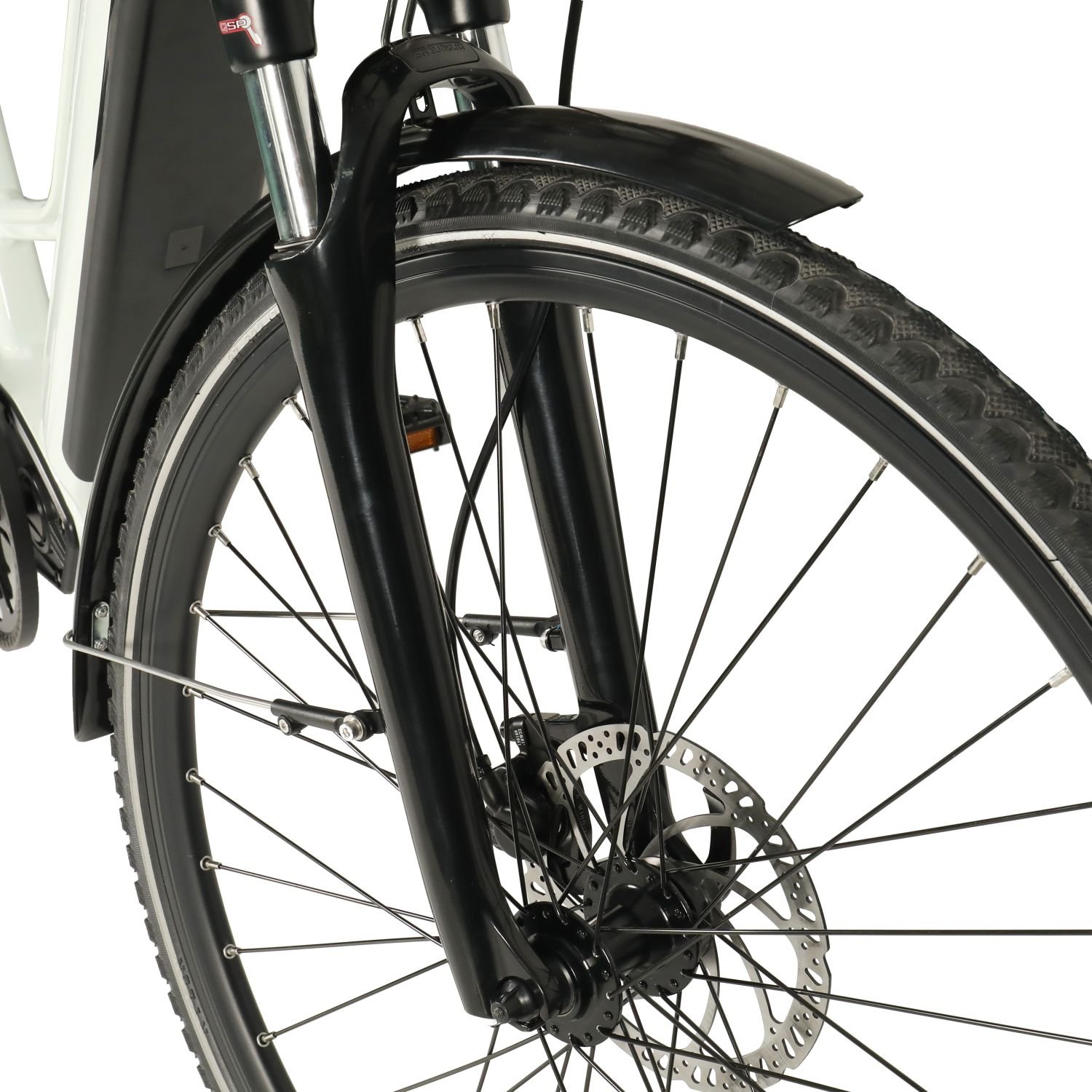 GreenPedel OEM/ODM 700C Lady City Electric Bike 250W Woman Electric City Bicycle with hidden Lithium Battery