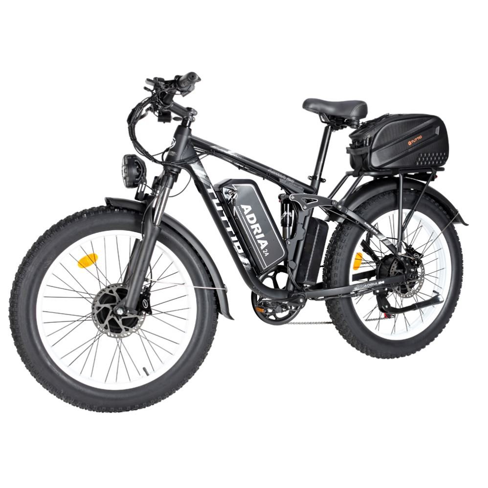 27.5" velo electrique tout terrain ebike 48V 500W e mountain bike full suspension electric mountain bike