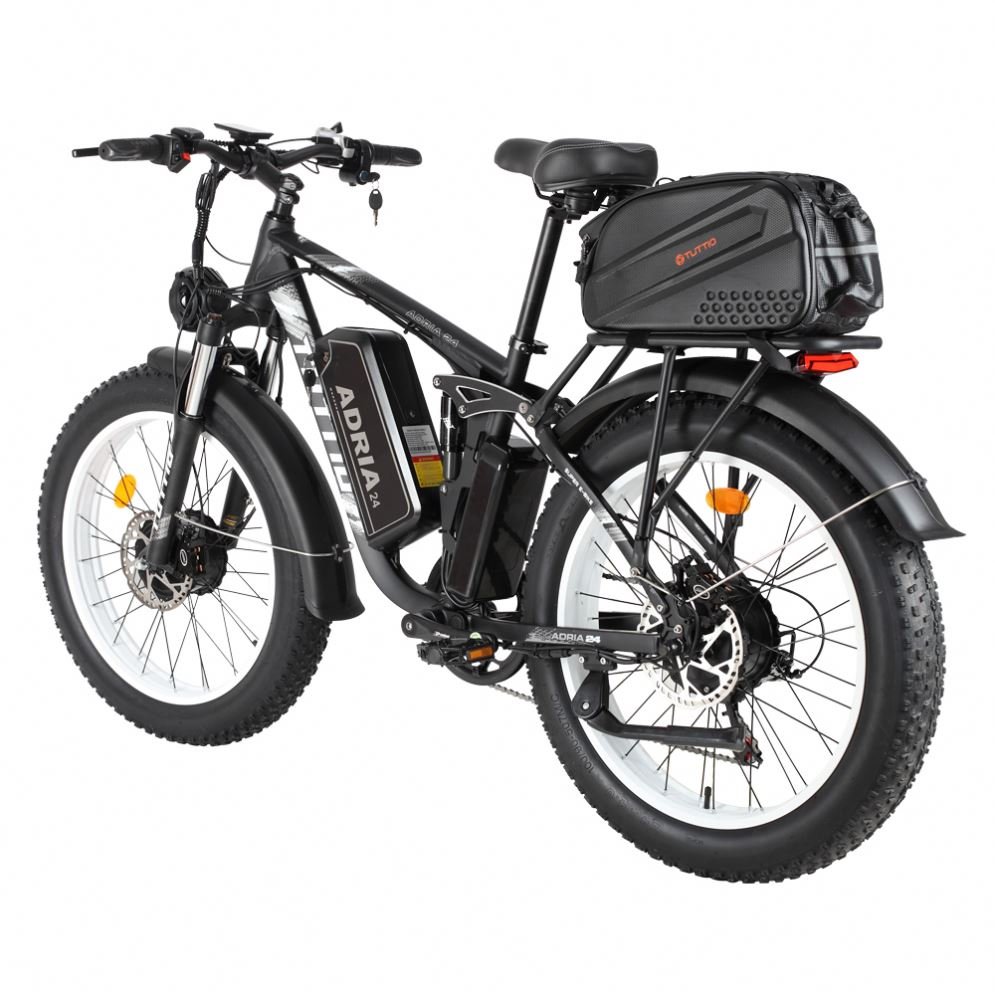27.5" velo electrique tout terrain ebike 48V 500W e mountain bike full suspension electric mountain bike