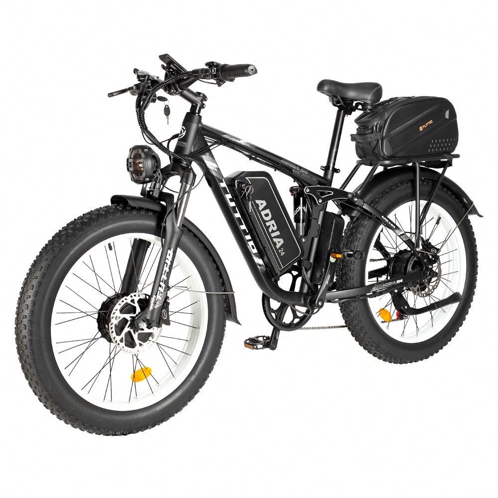 27.5" velo electrique tout terrain ebike 48V 500W e mountain bike full suspension electric mountain bike