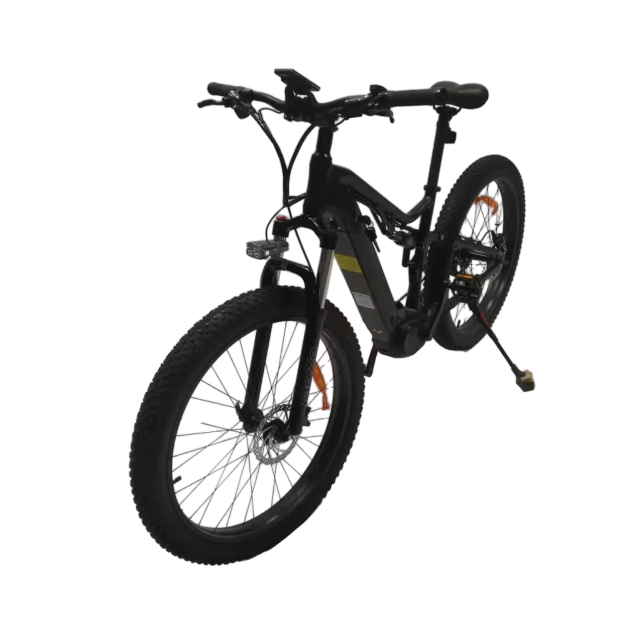 Mid motor 500w48v12.8ah 27.5 *3.0 spoke wheel full suspension mid drive central motor electric mountain bike electric city bike