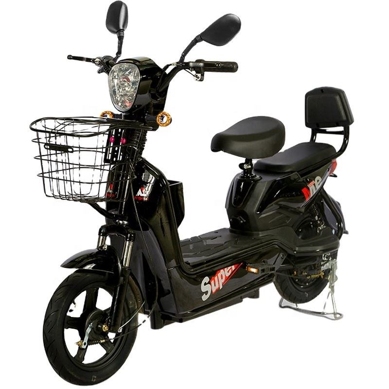 Multifunctional Sccoters Skuter Ev Bikes Electric City Bike for Wholesales Electronic Lithium Battery 48V Rear Hub Motor JM 1123