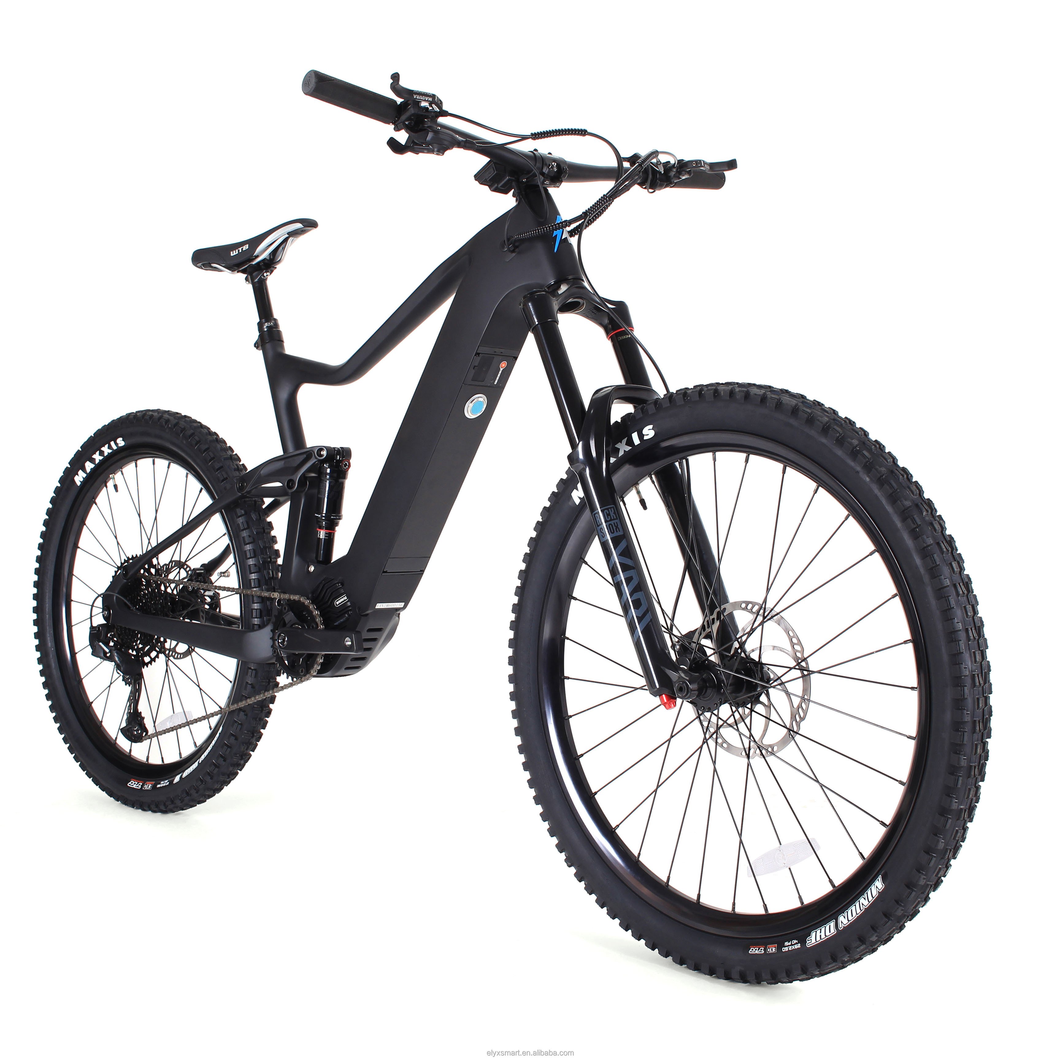 Elyx Factory Wholesale 29er Carbon Frame Bafang Full Suspension M600 Mid Drive Motor Sportbikes Mountain Bike Bike Electric