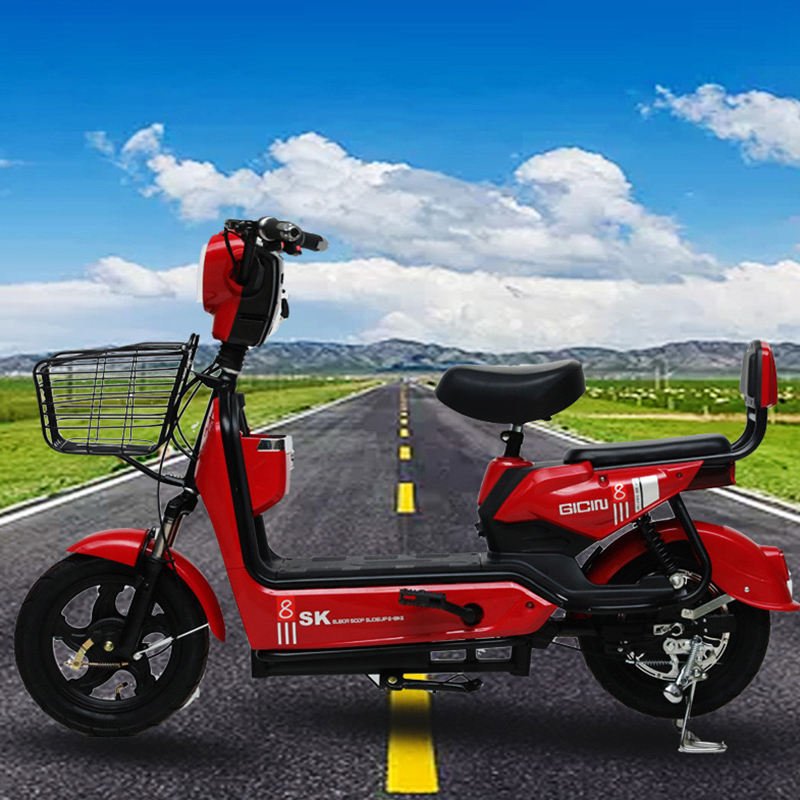 Factory Wholesale 350W 48V Adult Electric City Bike Two-Wheeled Electric Scooter with Lead-Acid Battery Smart Electronic Type