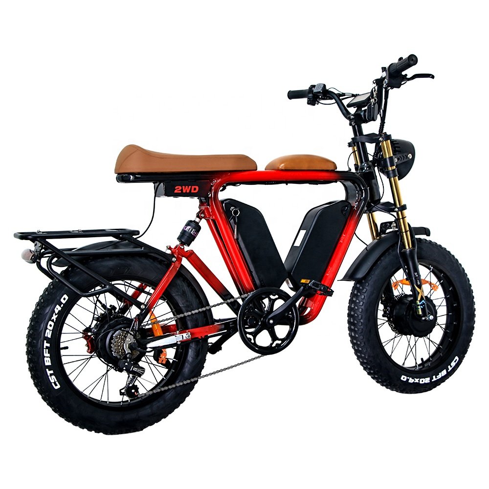 Electric City Bike 48v 32AH 20 Wheel Size Electric Mountain Bike Fat Tire E-bike 1000W electric Hybrid bicycle Lithium Battery