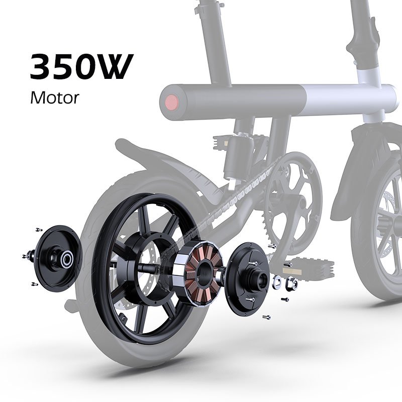 UK Warehouse Cheap MZ-4 48V 350W 14Inch Ebike Electric Bicycle E-Bike Folding Mini Electric City Bike For Adults