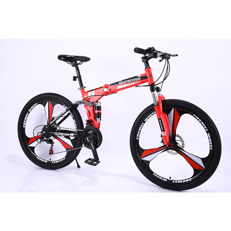 26 inch 21 speed 20" Disk Brake foldable mountain bicycle MTB mountainbike folding bike full shockingproof frame