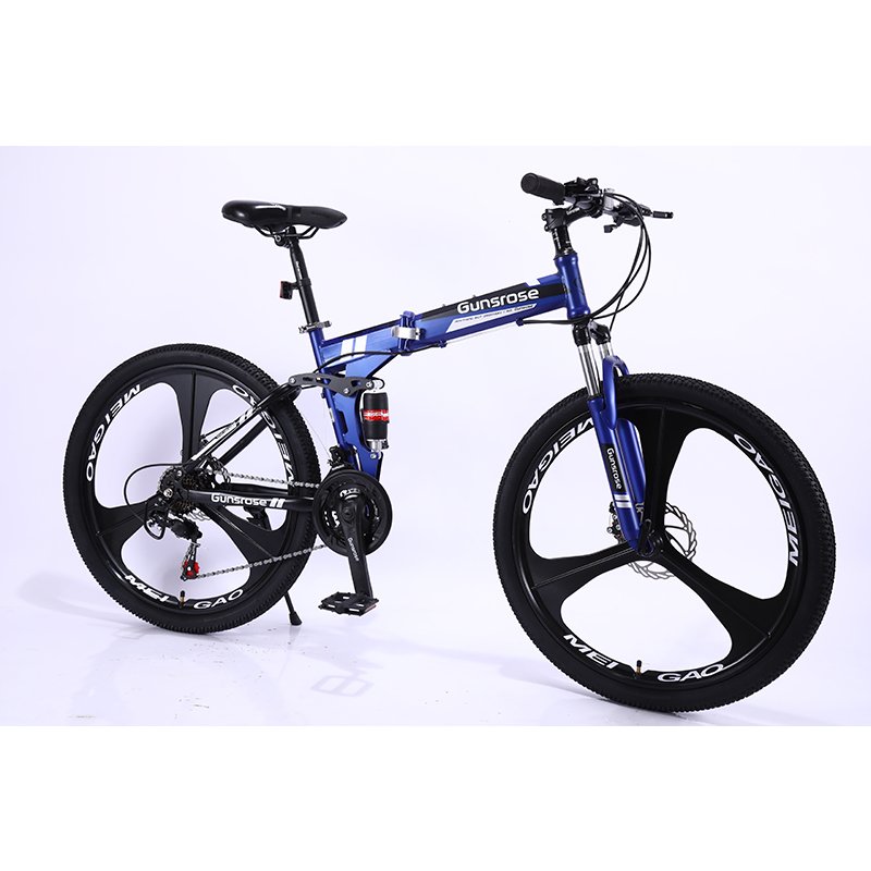 26 inch 21 speed 20" Disk Brake foldable mountain bicycle MTB mountainbike folding bike full shockingproof frame