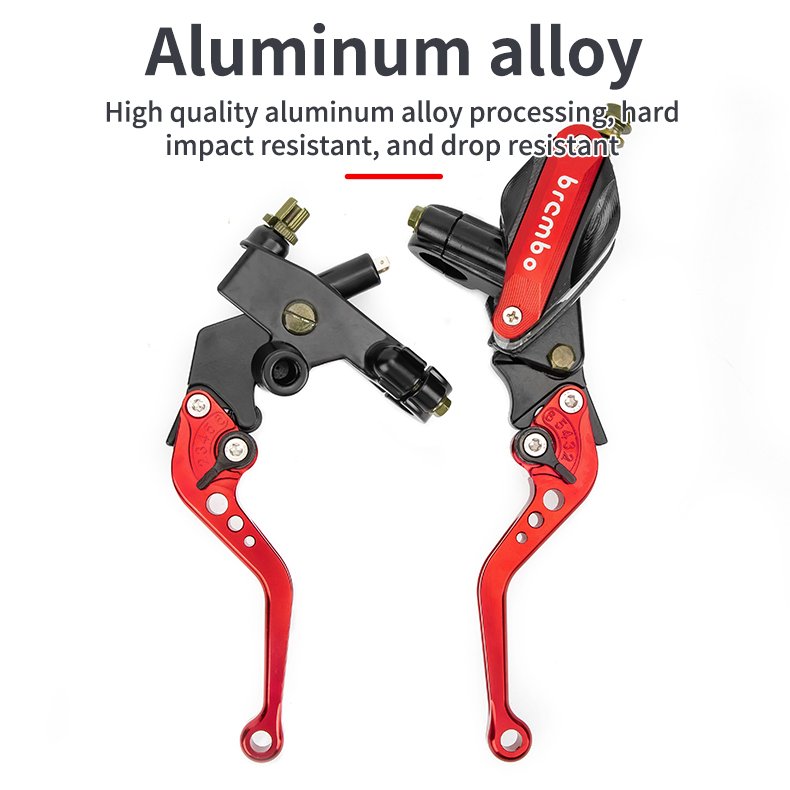 Factory Direct Sale Adjustable Universal Sportbike Motorcycle CNC Clutch Brake Lever Aluminum Hydraulic Pump