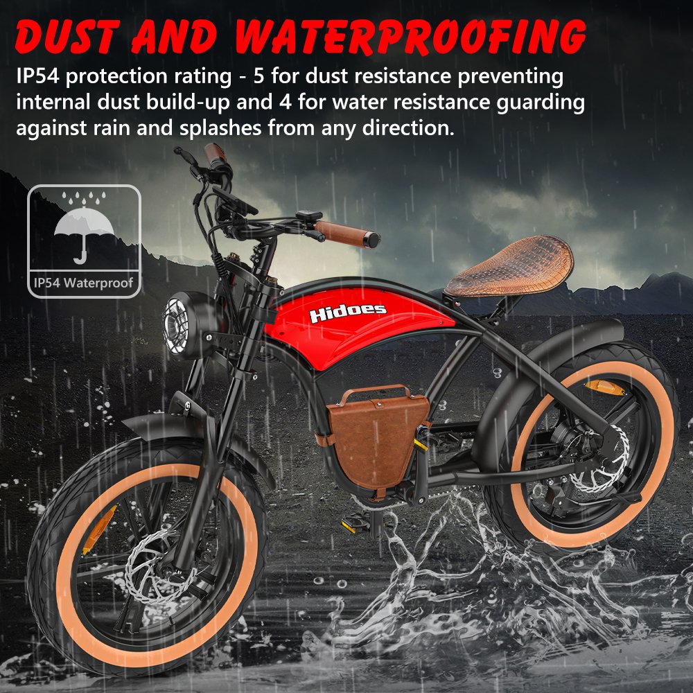 Genuine Hidoes B10 1000W Electric City Bike Urban Beach Mountain Off-Road Electronic Lithium Battery Steel Available UK EU US