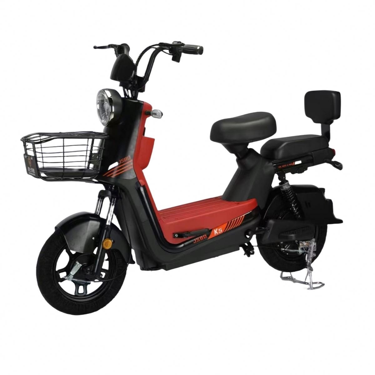 Wholesale Price 14 Inch Step Through Electric Bike 350W 48V City Electric Bicycles Scooter With Basket