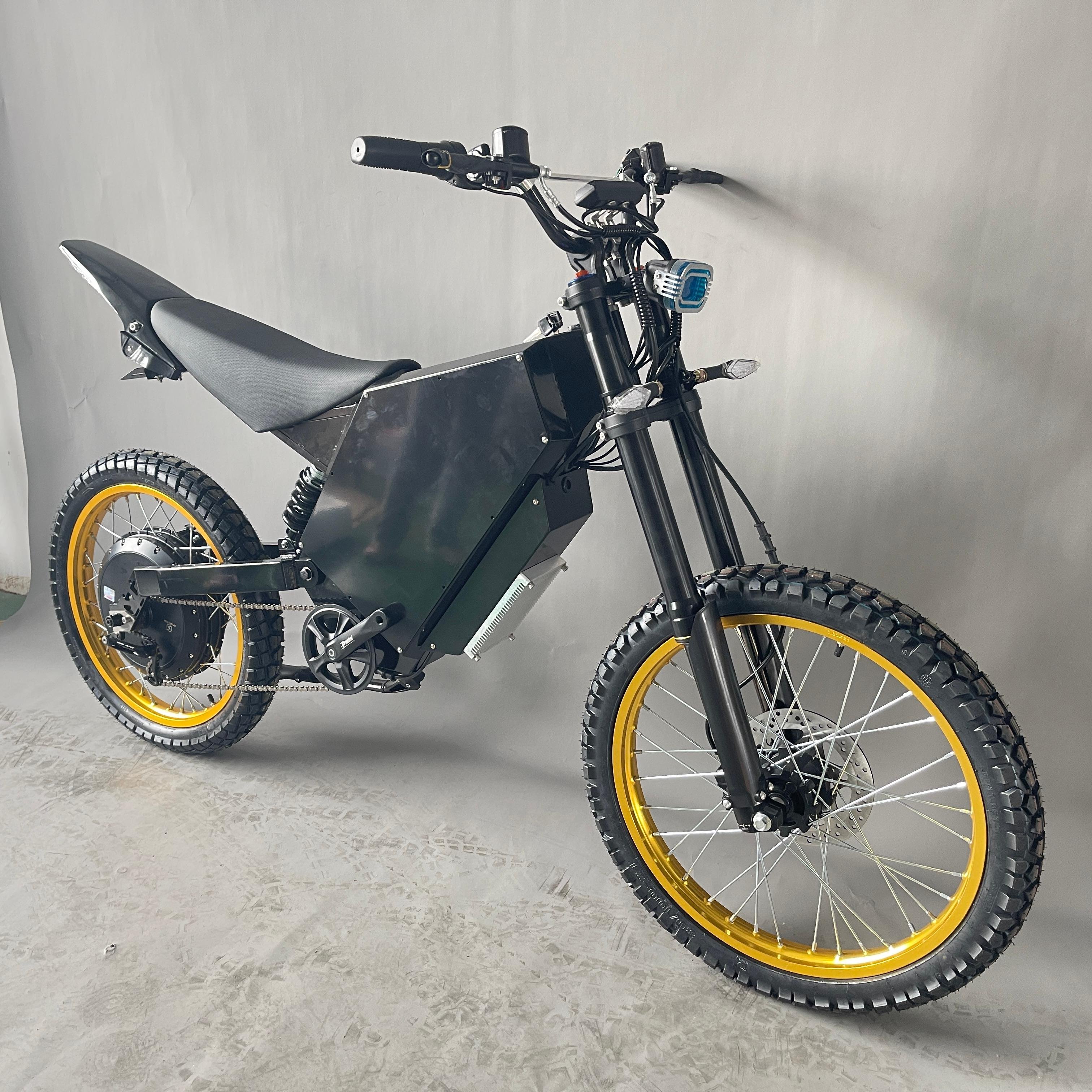 2024 New 72V 10000W 12000W 15000W 20000W High-end Off-road Electric Bomber Mountain Bike 200km Long Distance Electric Bike