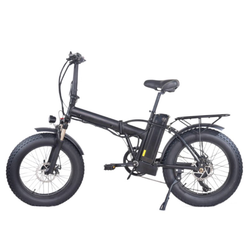 48V 500W Exercise Ebike Electric Bicycle 20 Inch Lithium Battery Rear Hub Motor Aluminum Alloy 7 Speed Electric Fat Tire Bike