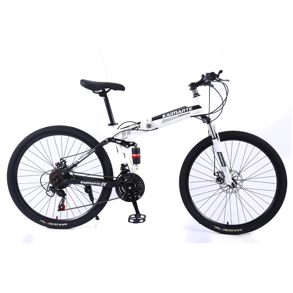 2023 Hot Sale Mountain Bike Double Wall Rims Outdoor Cycling Variable Speed Bicycle 26 Inch Folding Bike