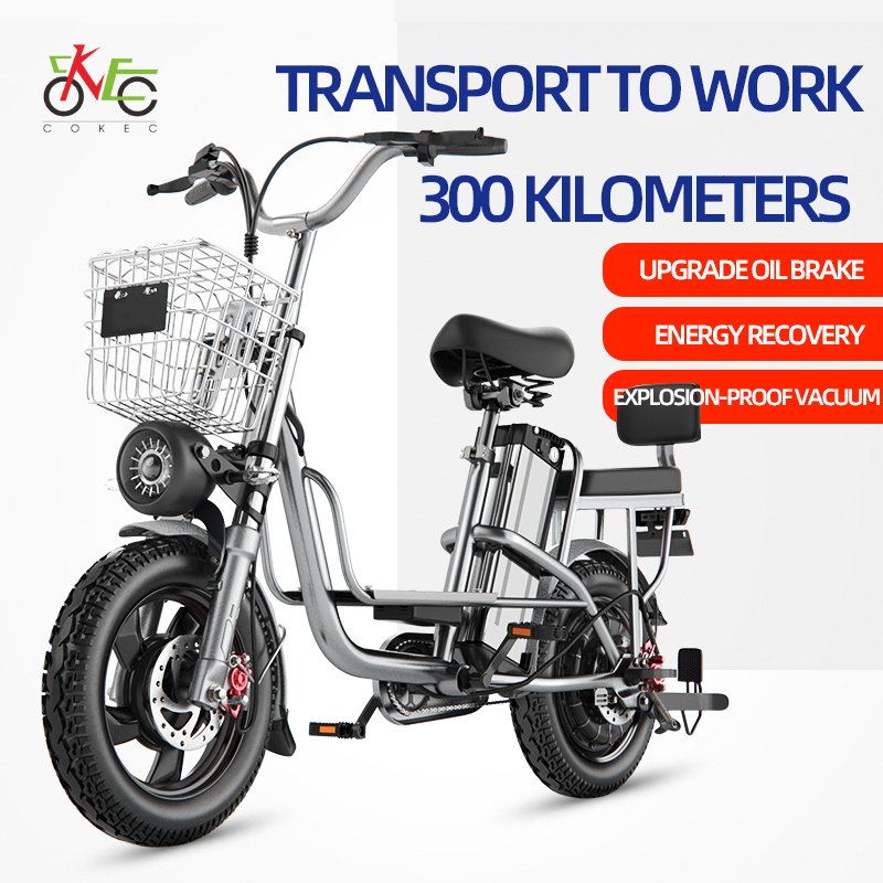 Hot selling 48V 12Ah Electric Bike 500W Brushless Motor Li Battery City Electric Bicycle With Led Display