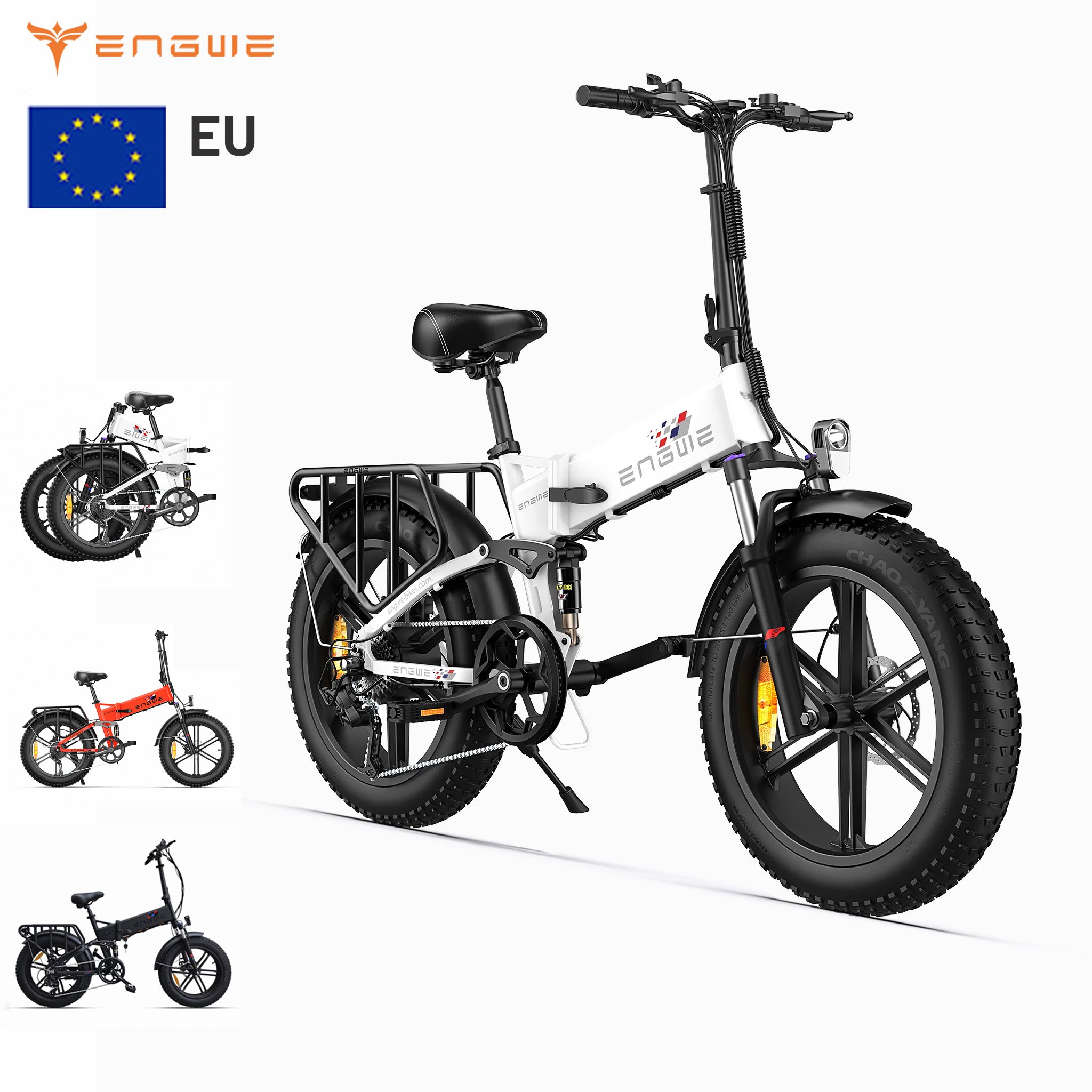 ENGWE ENGINE X Wholesale Electric Bike White Color Mountain Bike 250W Urban City Road Electric Bikes