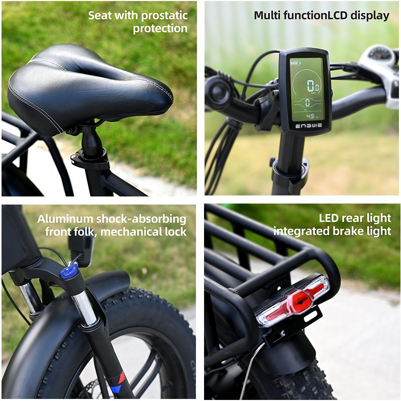 ENGWE ENGINE X Wholesale Electric Bike White Color Mountain Bike 250W Urban City Road Electric Bikes