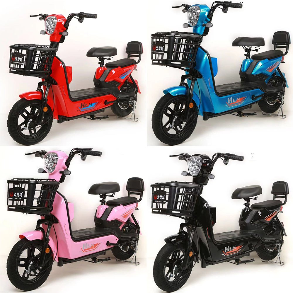 High Quality Cheap Electric Bicycle 48V 350W Electric Scooter Electric Moped Electric Cycle City Bike with Pedals