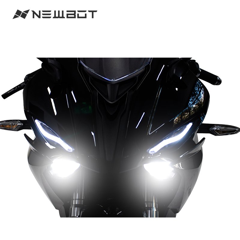 Newbot EEC COC Storm 5000W 72V 102Ah Black Electric Motorcycle High Speed Sportbike Moto Electric Motorcycles