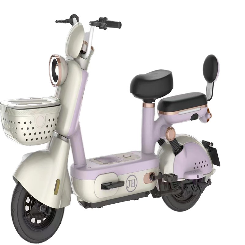 Factory Sales Women's 48V 350W Hybrid Electric Scooter Integrated Battery City Bicycle ODM/OEM Smart Electronic Bike