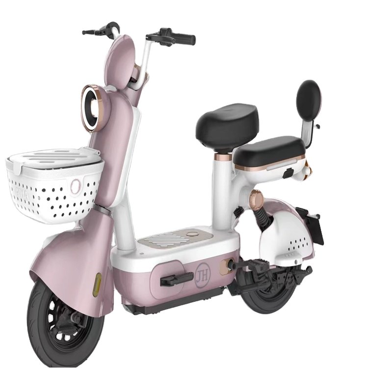Factory Sales Women's 48V 350W Hybrid Electric Scooter Integrated Battery City Bicycle ODM/OEM Smart Electronic Bike