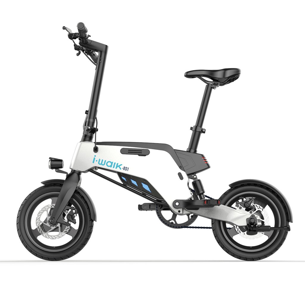 14-Inch Aluminum Alloy Folding Electric City Bike 36V Lithium Battery Smart Digital Features Compact Electric Bicycle