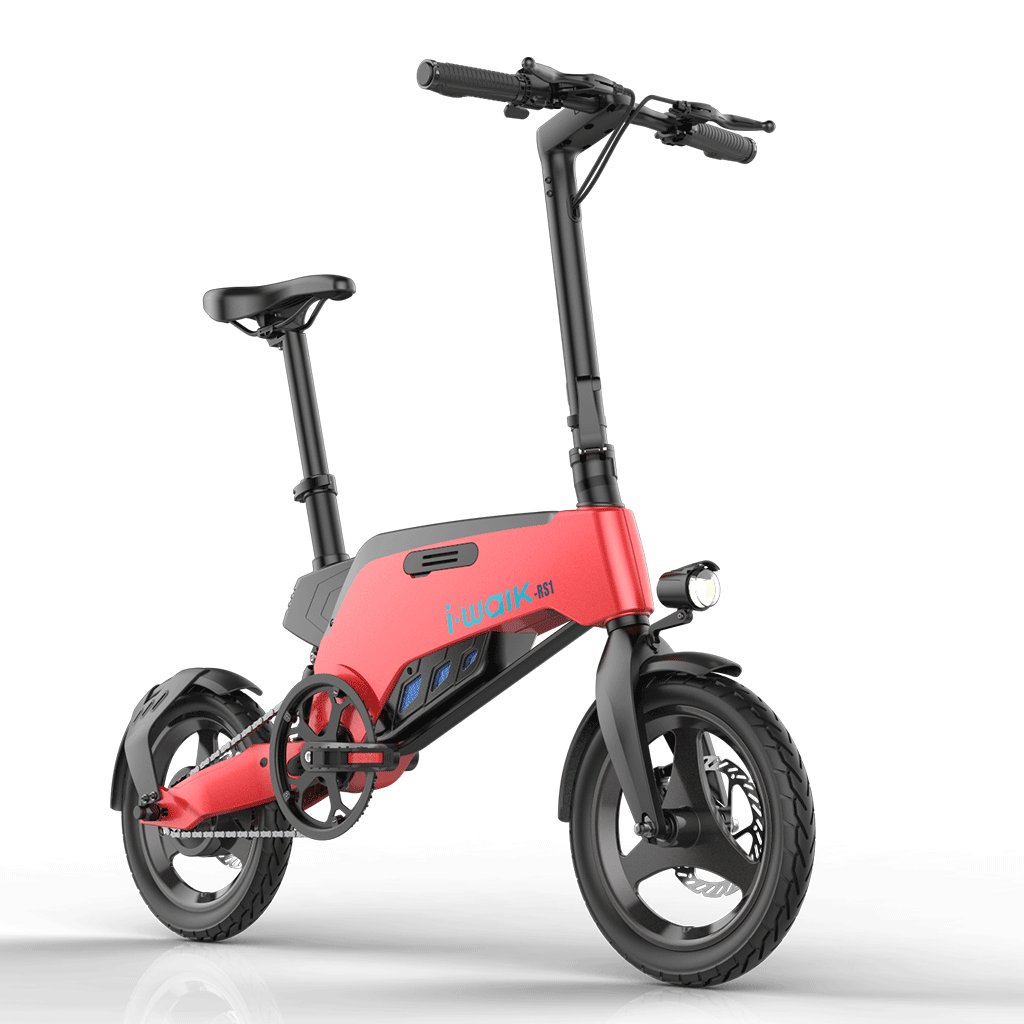 14-Inch Aluminum Alloy Folding Electric City Bike 36V Lithium Battery Smart Digital Features Compact Electric Bicycle