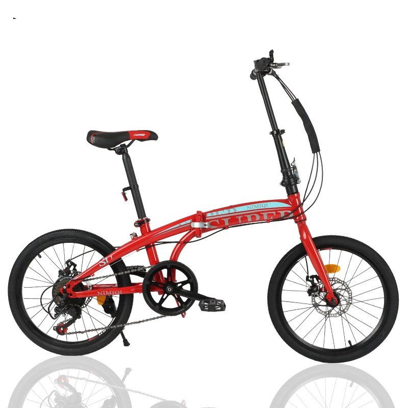 Best Seller 20 Inch Wheel Folding Bike Frame Aluminum Alloy With Disc Brake And Ordinary Pedal