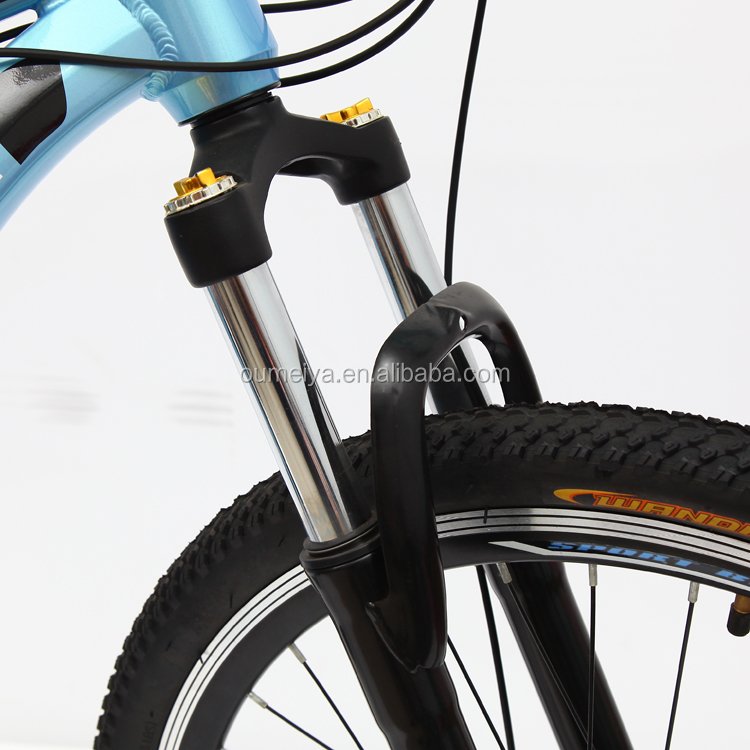21/24/26//27 Speed Double Disc Brake Folding Mountain Bike with suspension front fork