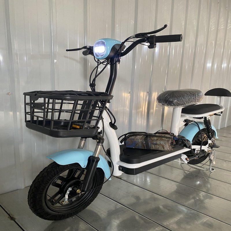 2024 New Discount bicycle 48Vlead-acid battery 350W Motor electric city bike for adults and k7students