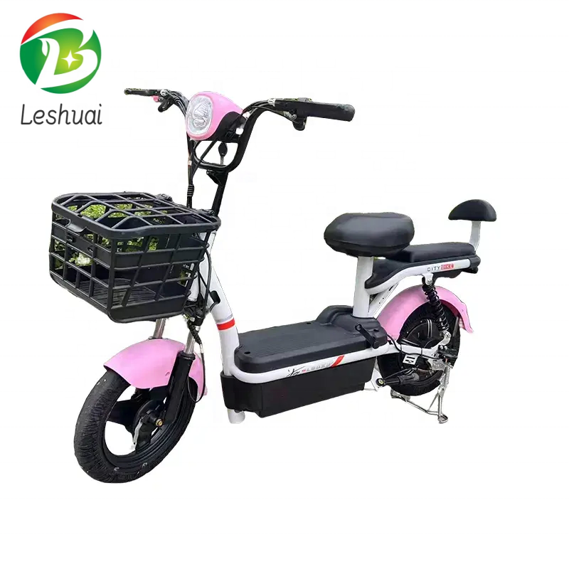 2024 New Discount bicycle 48Vlead-acid battery 350W Motor electric city bike for adults and k7students