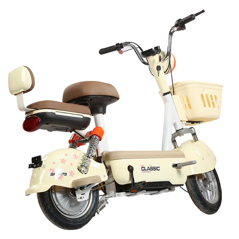Cheap Parent-child Electric Bike Adult Electric Scooter Motorcycle Hidden Battery Three seats Electric Bicycle