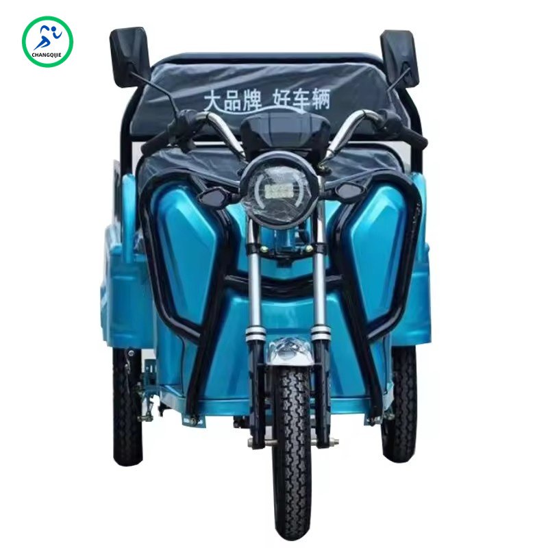 500W electric freight tricycle cargo box length 1.1m 60V 48V
