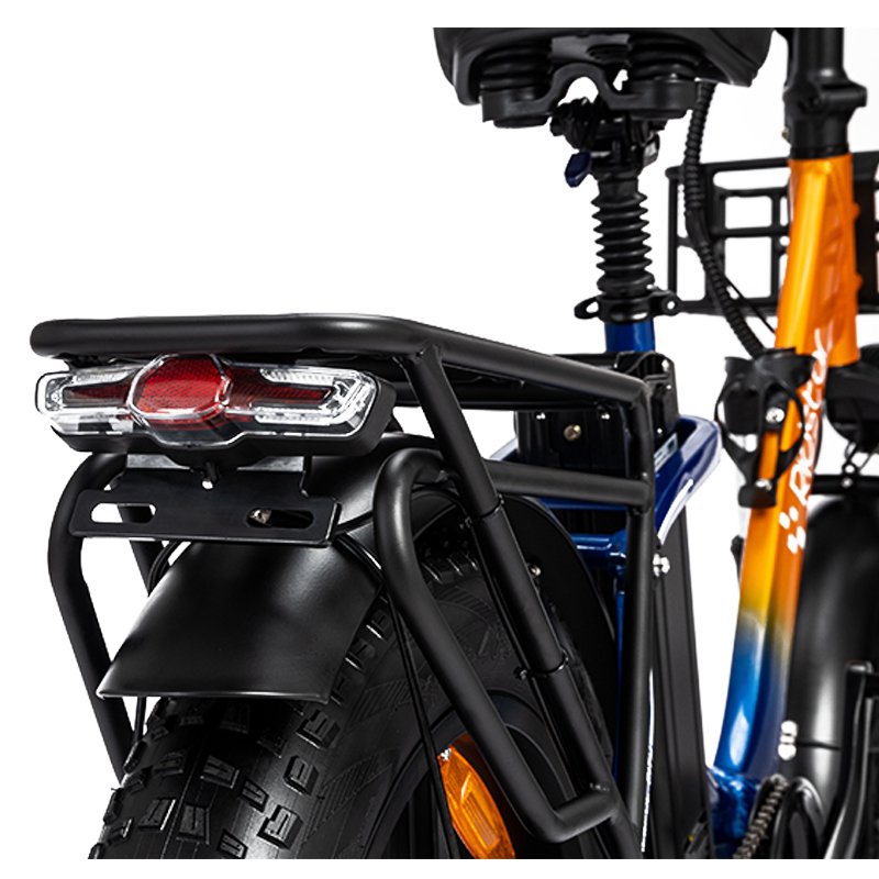 20-Inch Retro Electric City Bike with Rear Hub Motor 48V/15ah Lithium Battery Smart Electronic Cargo Bike Aluminum Alloy Frame