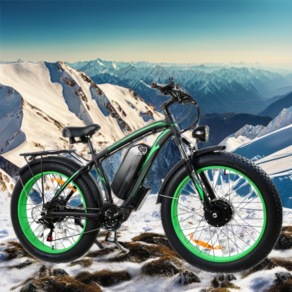 Most Powerful 48V Aluminum Alloy Electric Hybrid Bike 2000W Enduro & 1000W Bomber Mountain E-Bike Model for Snow Dirt Riding