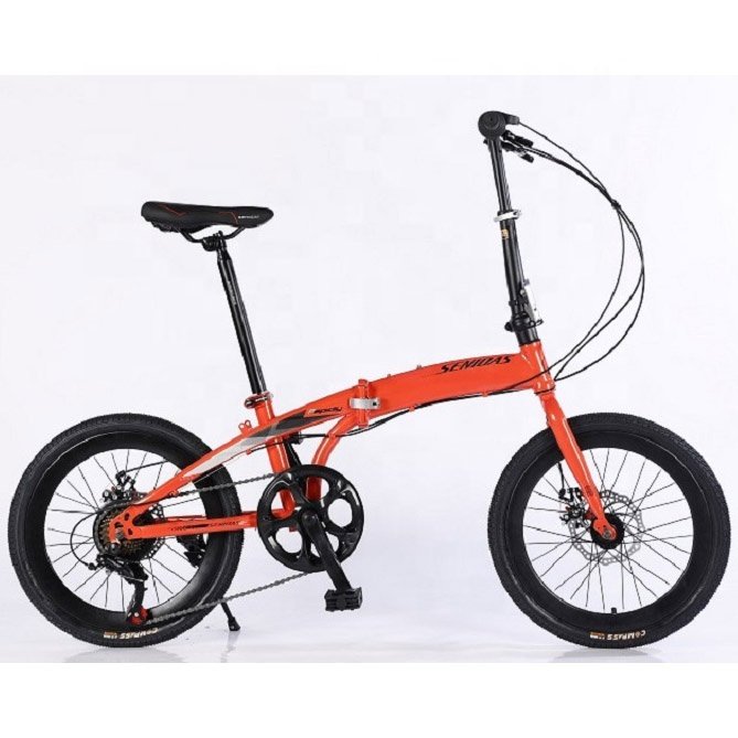 china wholesale high quality carbon steel frame 20 inch cheap foldable bike light bicycle folding bike