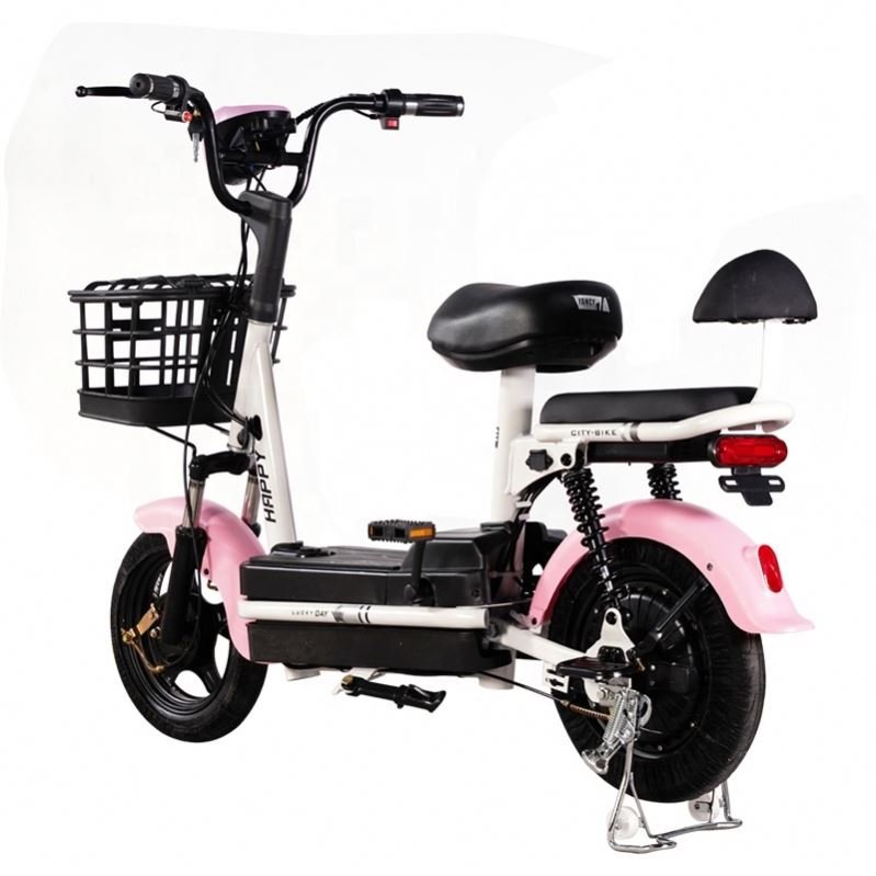 Lead Acid Battery Ebike Electric City Bike 48v 350w 12ah Light Weight Sports Electric City Bike
