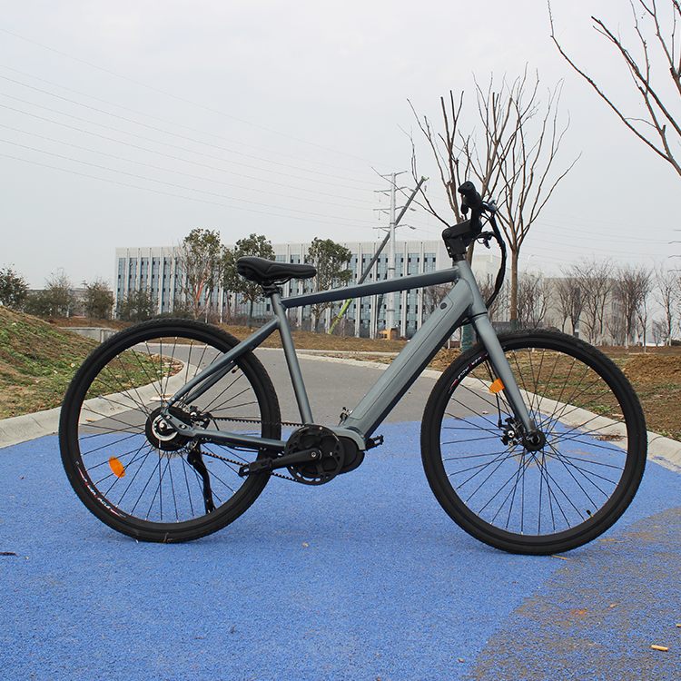 7Speed 700C Mountain E-Bike Belt Drive City Ebike Mtb Fat Tire Electric Gravel E-Bike With Torque Sensor