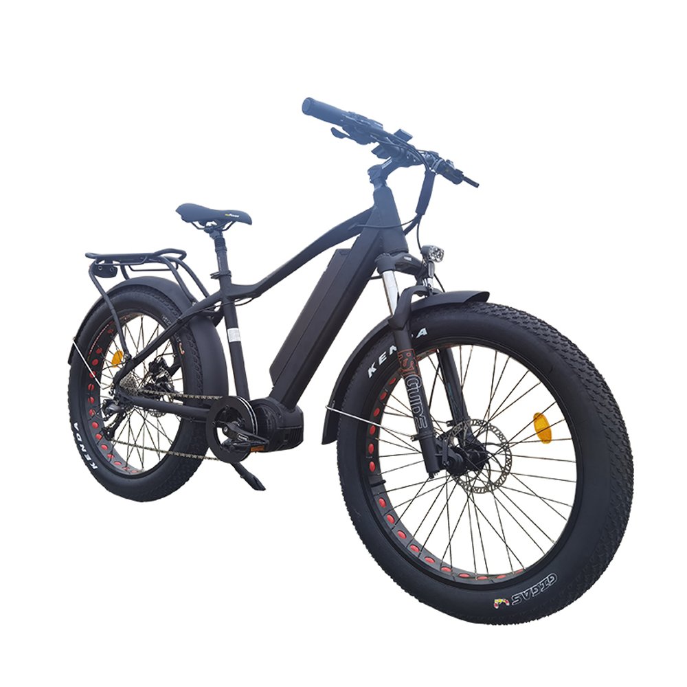 Hot selling 48v/ 52v bafang M620 G510 1000w mid drive motor 26 inch fat tire electric mountain bike ebike for adults