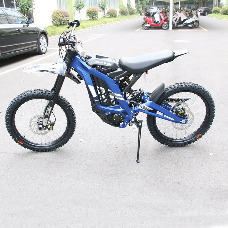 2024 Black Edition Suron Light Bee X Adult Ebike 60V 6000W Off-Road Mountain Electric Bike Surron With Pedals